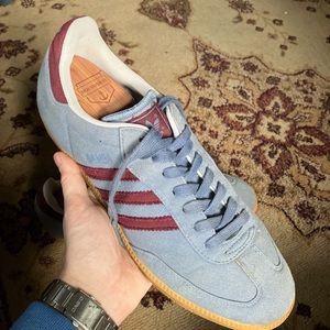 Rare Adidas Samba size 11 US Slate/Burgundy Colorway G49431